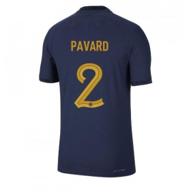 Frankrig Benjamin Pavard 2 Hjemme VM 2022 - Fodboldtrøjer (S/S)